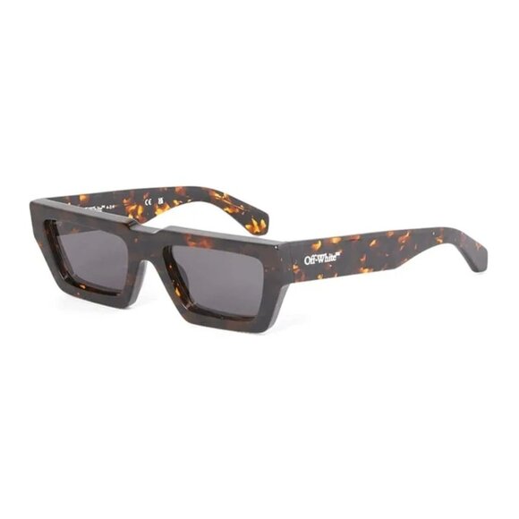 NEW OFF-WHITE SUNGLASSES HAVANA MEN EYEWEAR OFF-WHITE OERI129 MANCHESTER 6007